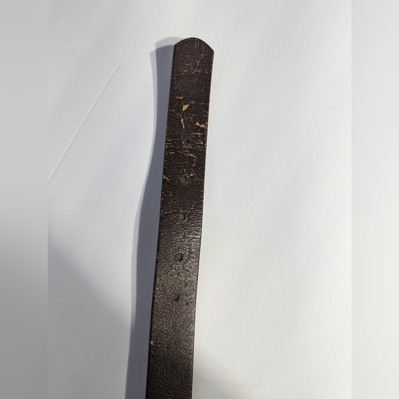 Dockers Brown Leather Belt, Size M - Picture 6 of 11